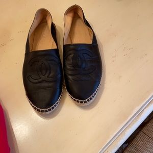 Chanel flat espadrilles
